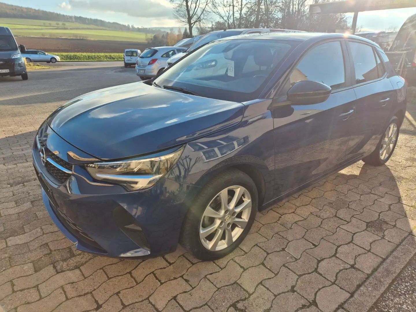 Opel Corsa F Edition, Navi, Kamera Blau - 1