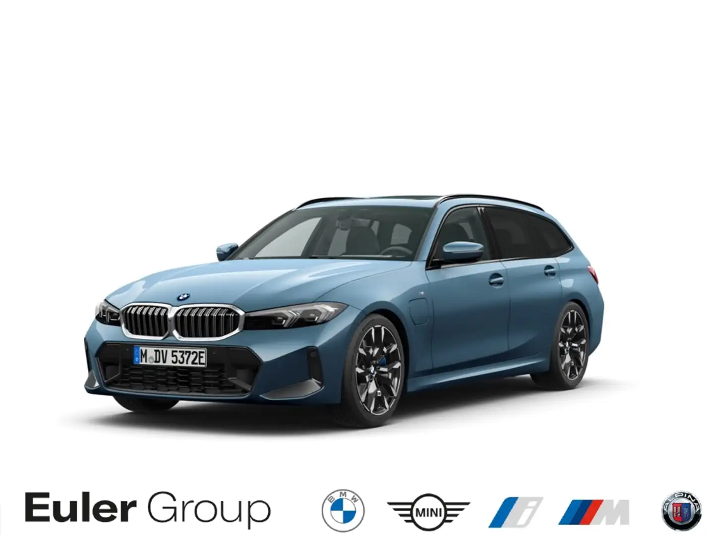 BMW 330 e Touring M Sport 19'' Pano AHK Memory H/K Innov.+ Blau - 1