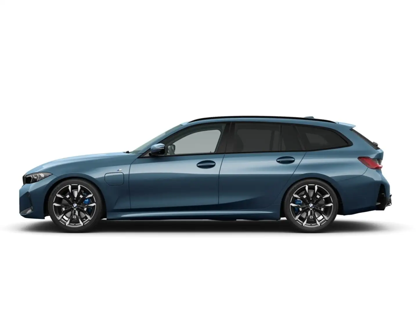 BMW 330 e Touring M Sport 19'' Pano AHK Memory H/K Innov.+ Blau - 2
