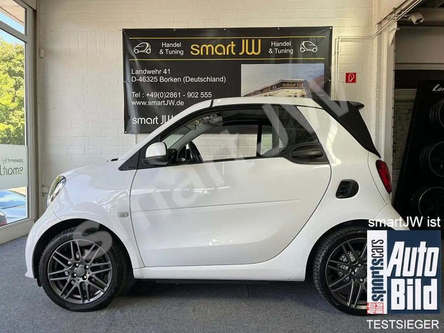 smart forTwo BRABUS Xclusive 109/ 122 PS Navi Kamera Ambiente Wit - 1