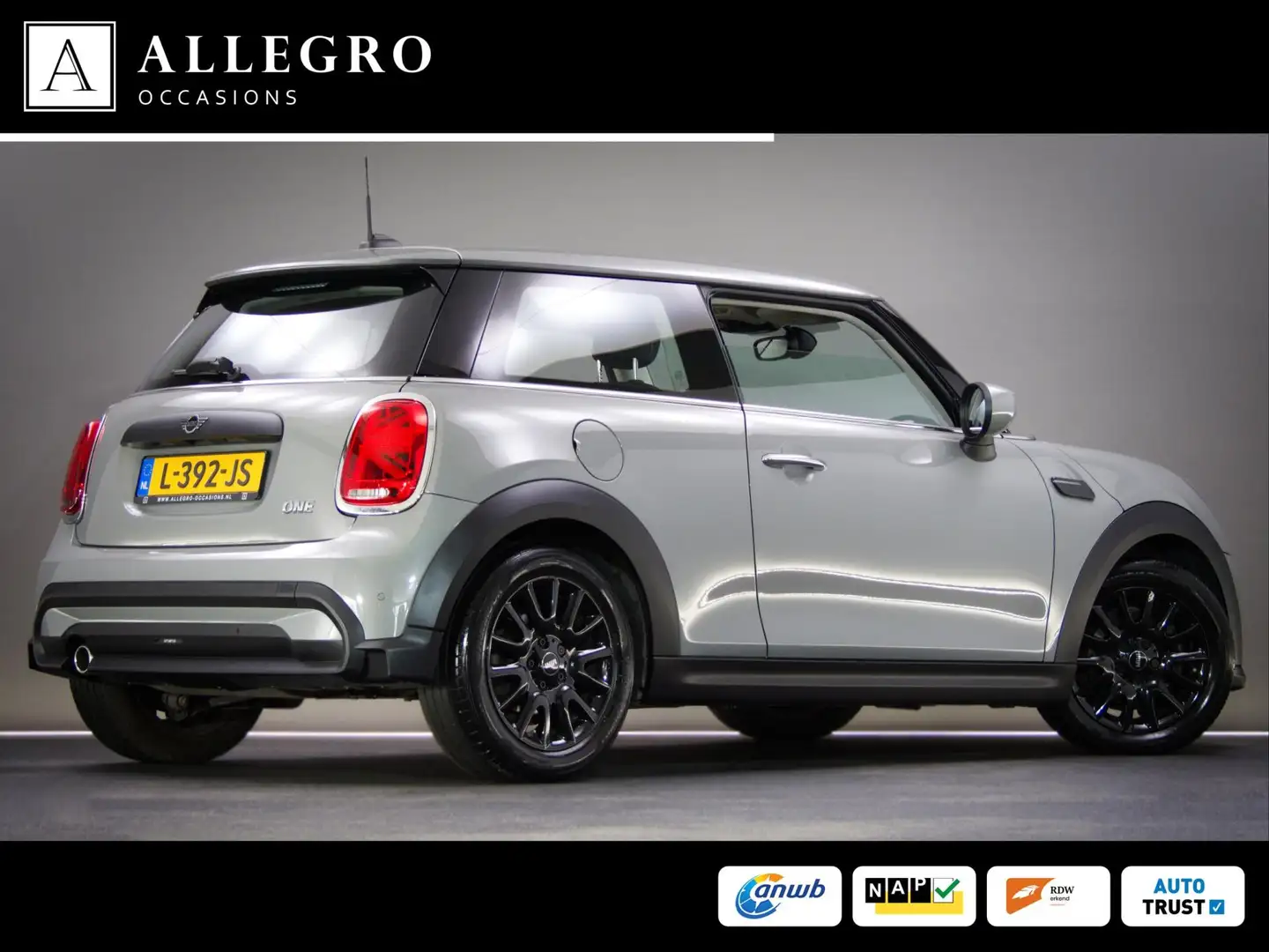 MINI One 1.5 Essential (UNION JACK LIGHTS, APPLE CARPLAY/AN Gris - 2