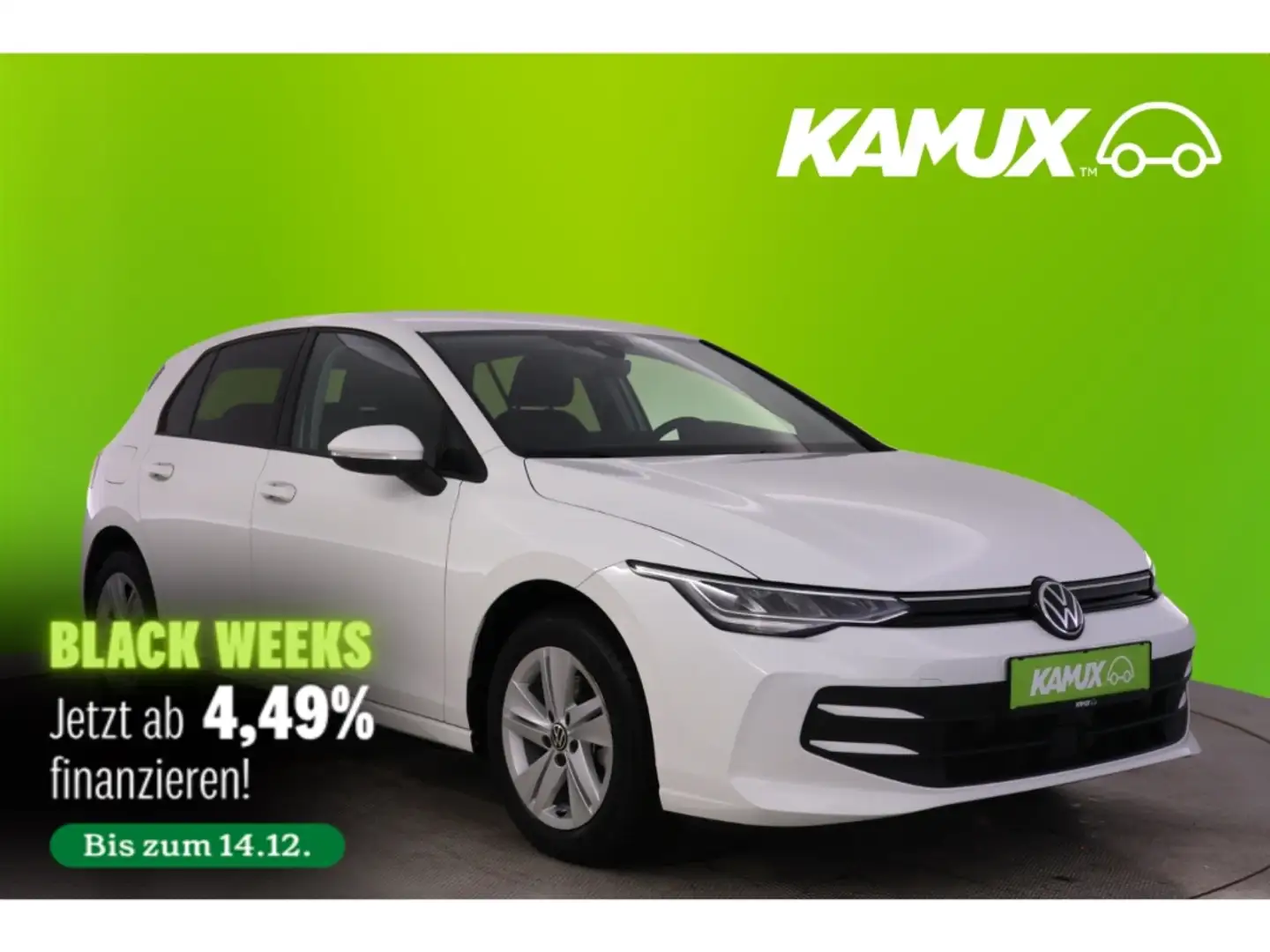 Volkswagen Golf VIII 1.5TSI Life+LED+VIRTUAL+TEMPO+CARPLAY Wit - 1