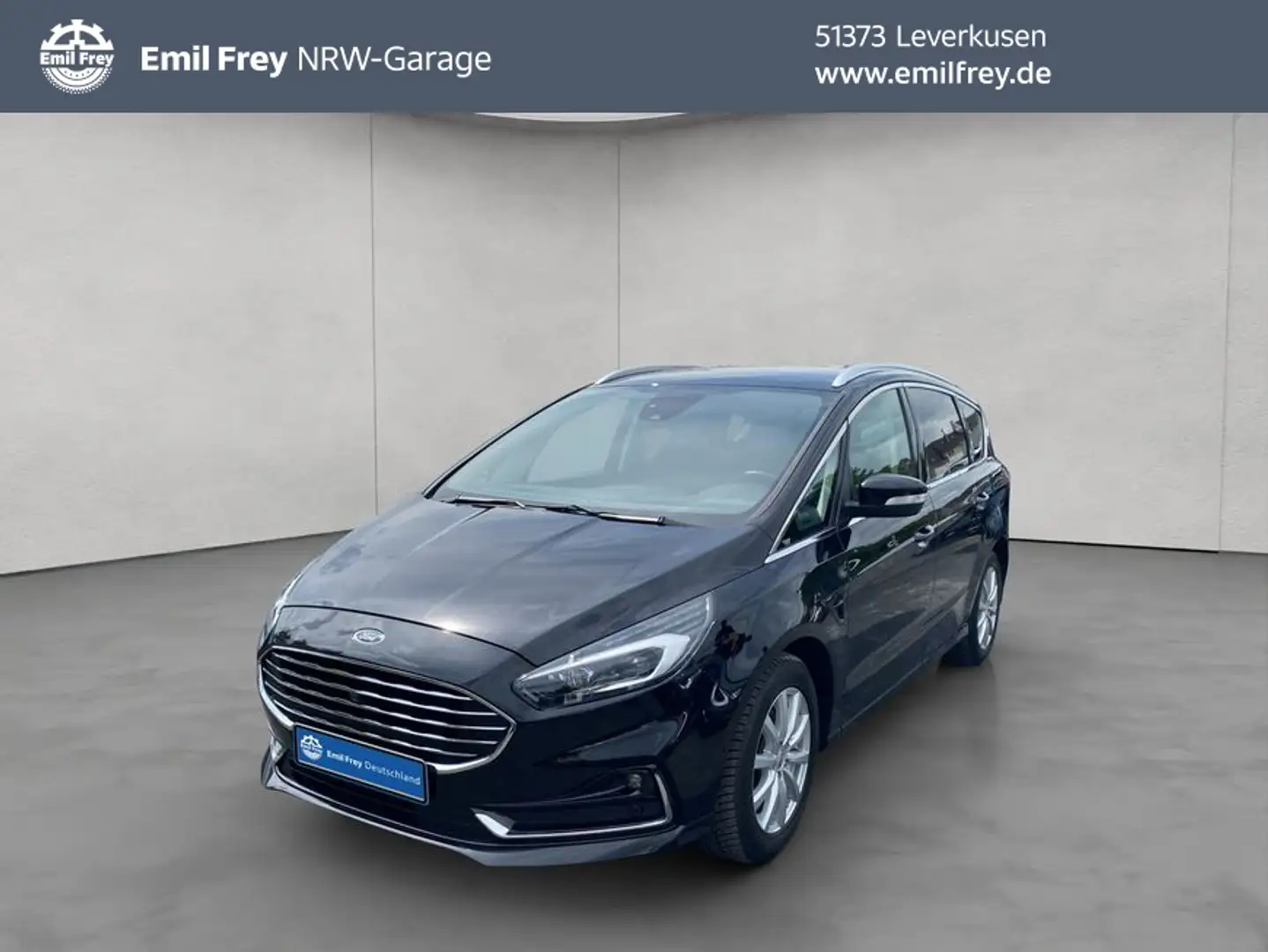 Ford S-Max 2.5 Duratec FHEV TITANIUM NAVI+ACC+LED+PDC+S Schwarz - 1