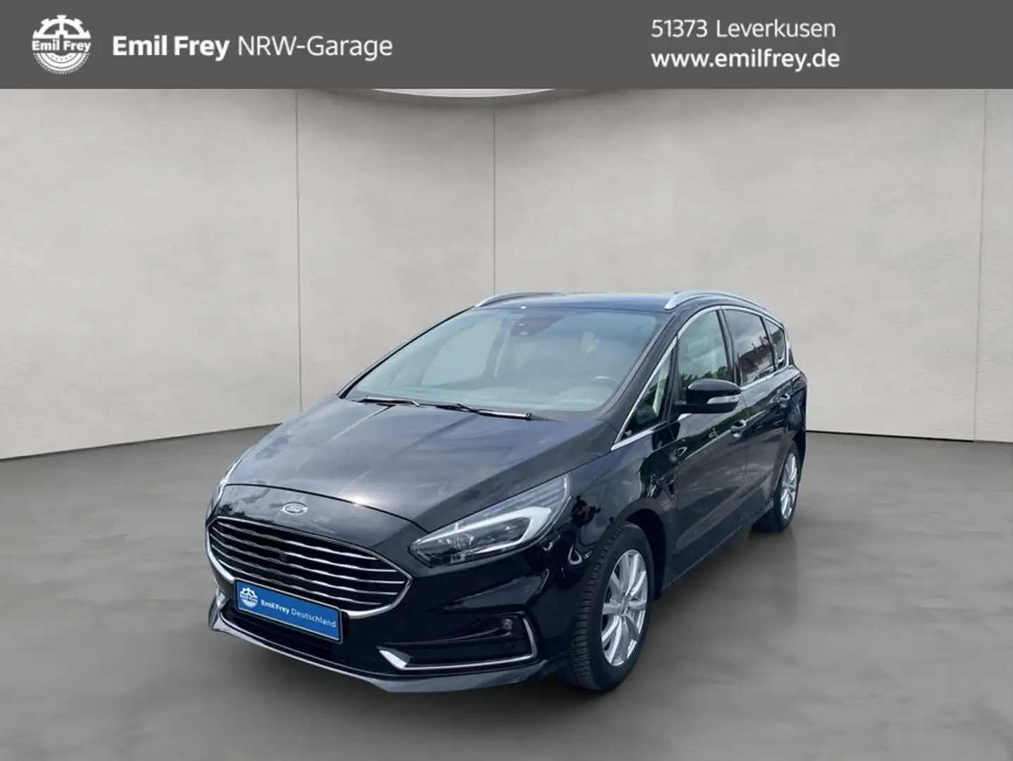 Ford S-Max 2.5 Duratec FHEV TITANIUM Black - 1