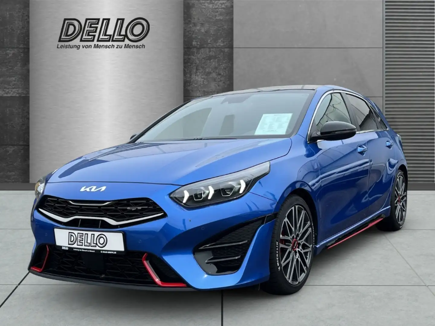 Kia Ceed / cee'd GT 1.6 T-GDI El. Panodach Navi Digitales Cockpit M Azul - 1