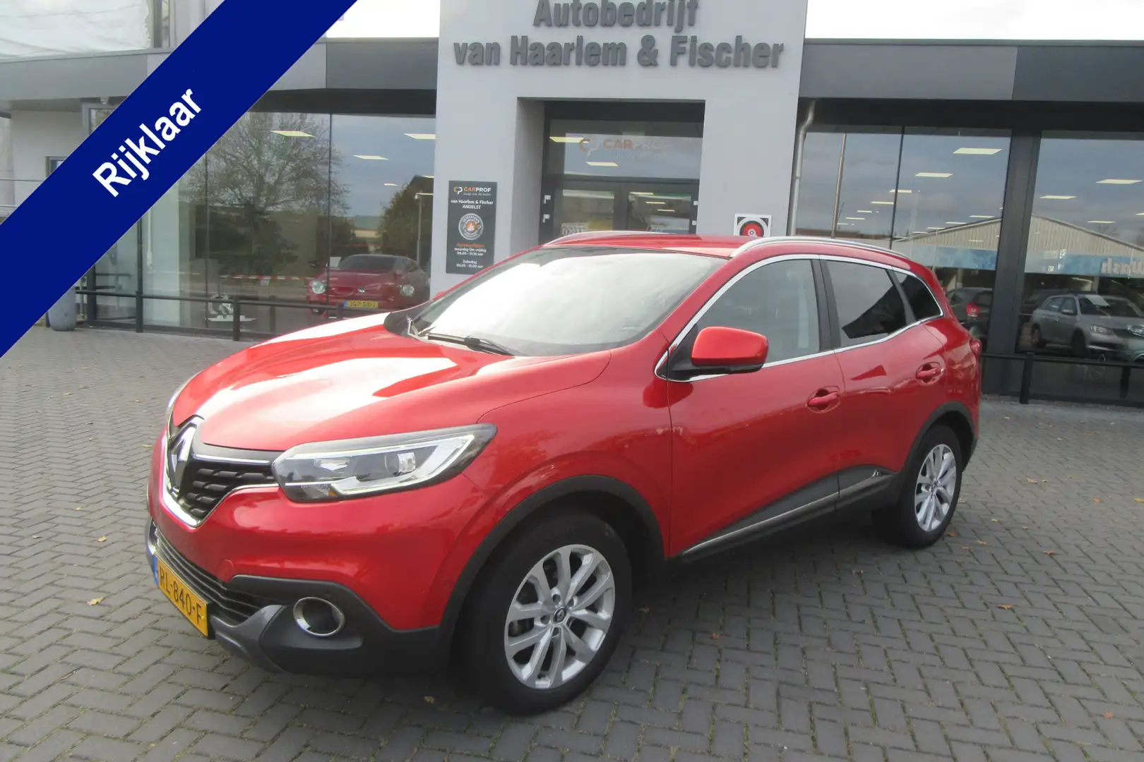 Renault Kadjar 1.5 dCi Intens Automaat, Navi, Camera, Blind Spot Rood - 1