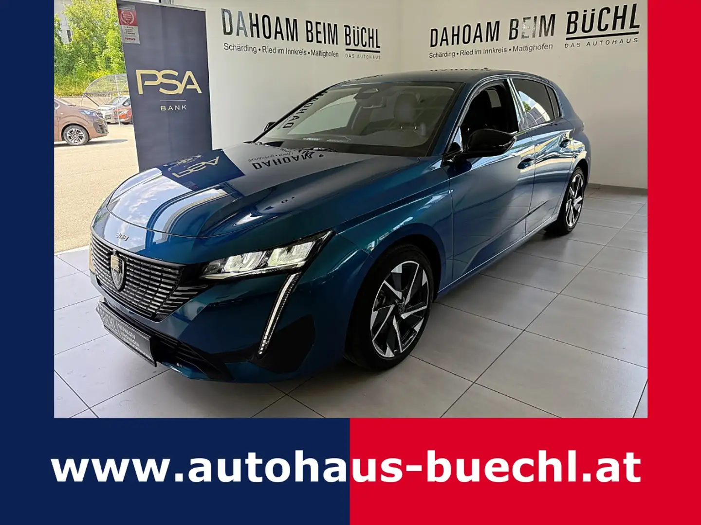 Peugeot 308 BlueHDi 130 S&S EAT8 Allure Blau - 1