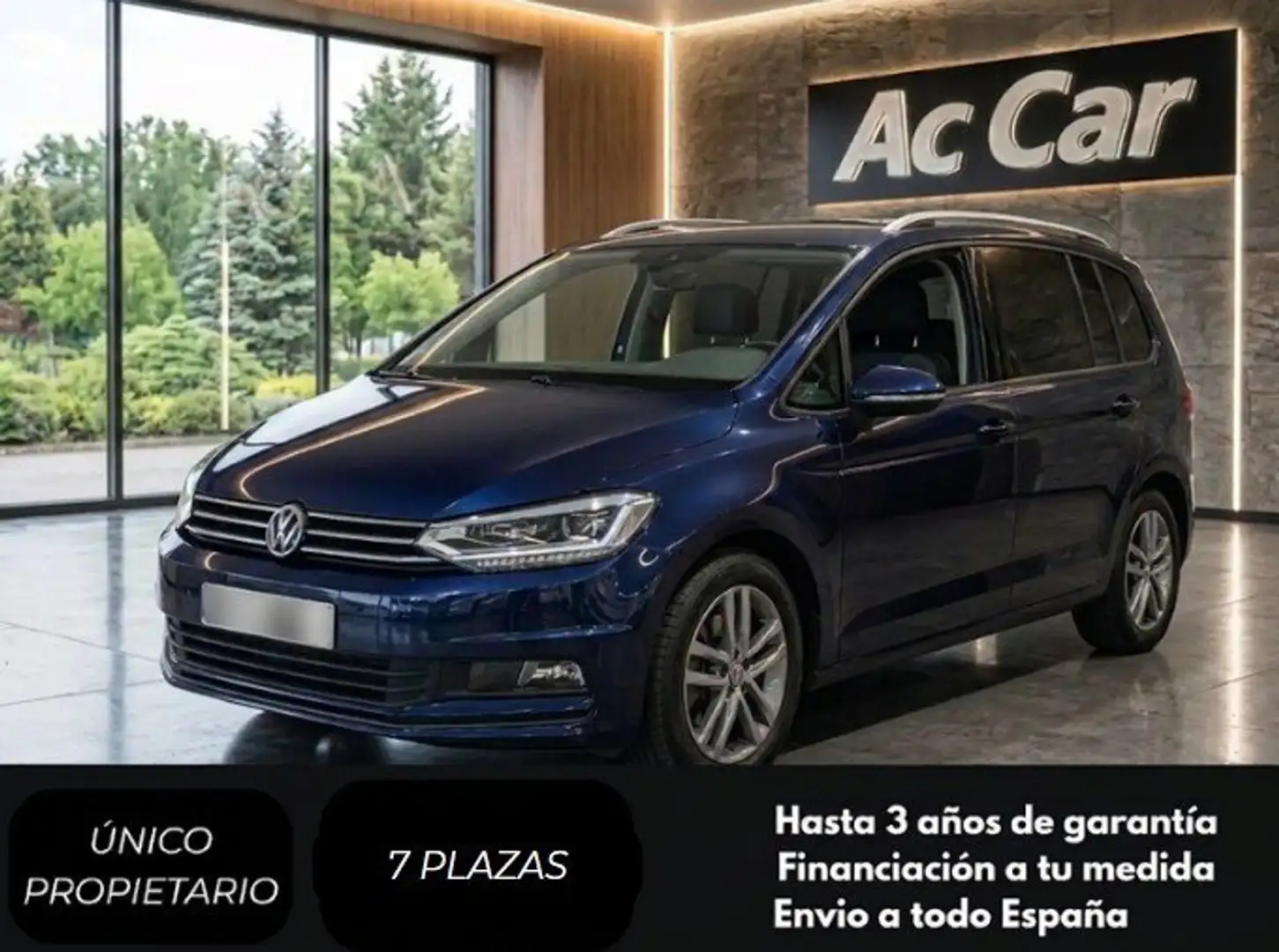 Volkswagen Touran 1.5 TSI Más DSG7 110kW Azul - 1
