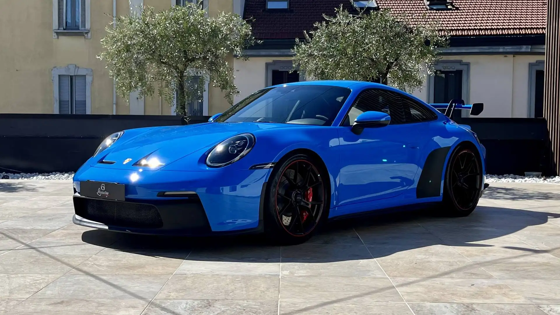 Porsche 911 Coupe 4.0  GT3 Blauw - 1