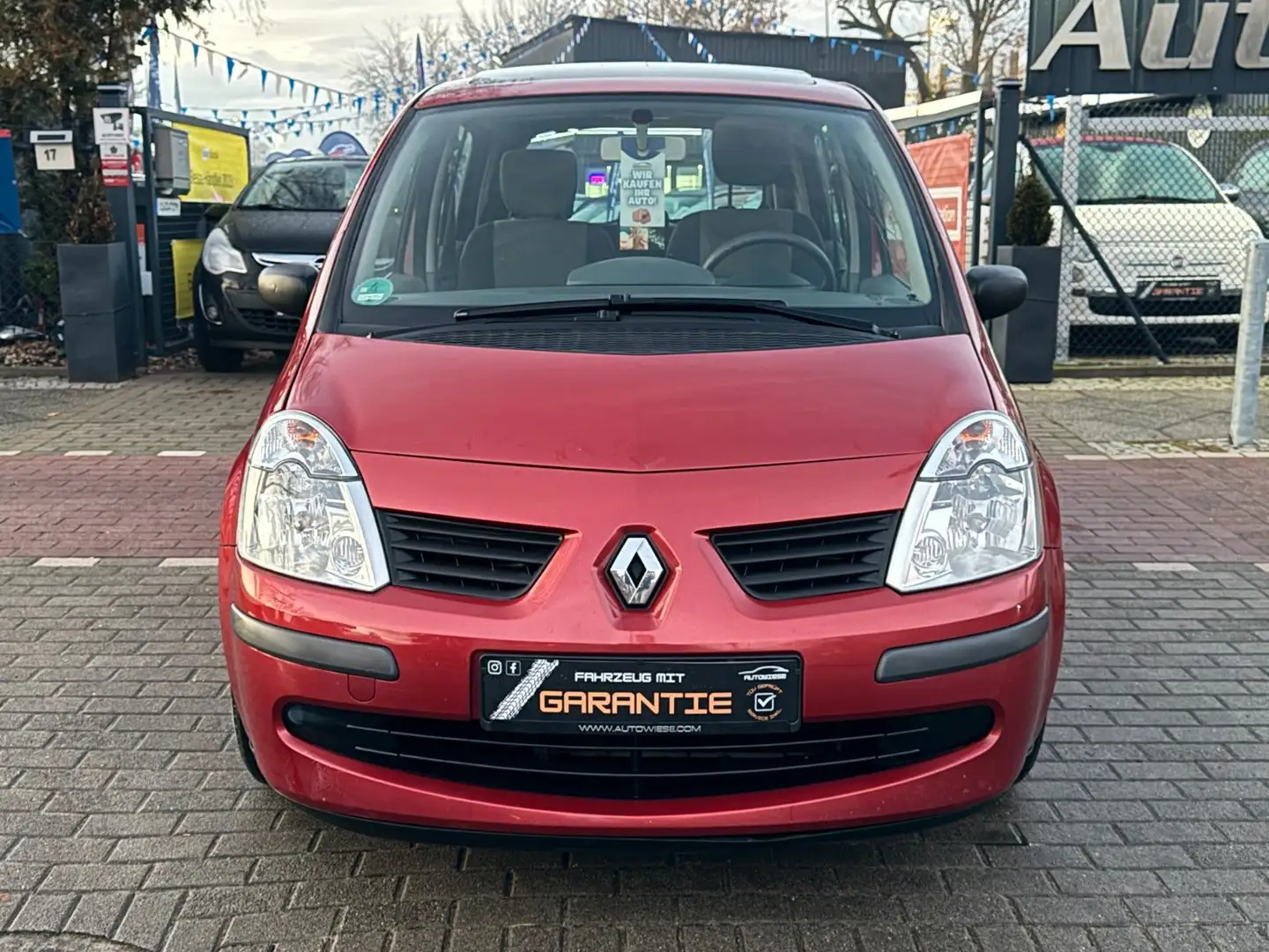 Renault Modus Avantage 1.2 Panorama*Klima*Allwetter*LPG* Roşu - 2