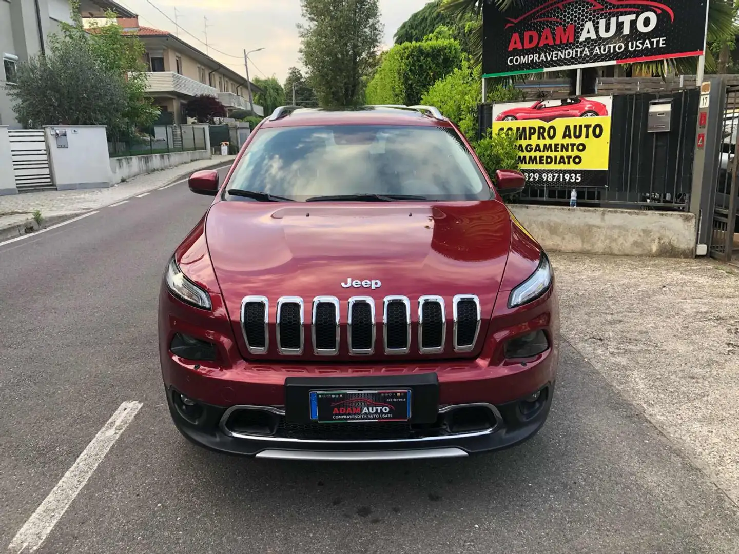 Jeep Cherokee 2.2 Mjt II 4WD Active Drive II Limited+ Rouge - 2