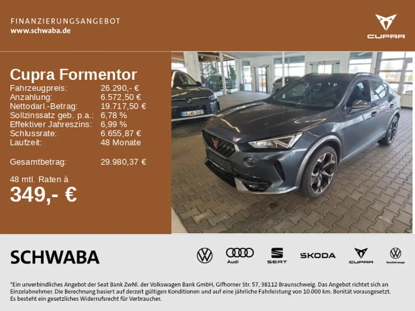 CUPRA Formentor VZ 1.4 e-HYBRID DSG Gris - 1