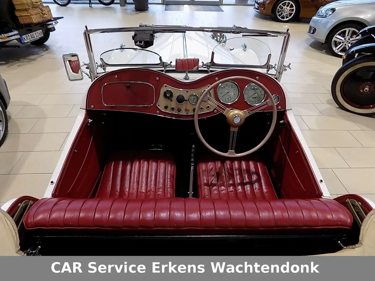 MG TD Midget Sport Roadster 1950 White, foto 9