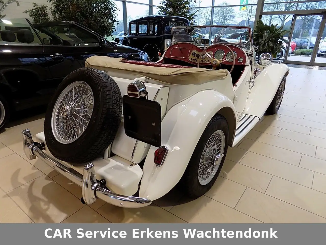 MG TD Midget Sport Roadster 1950 White, foto 7