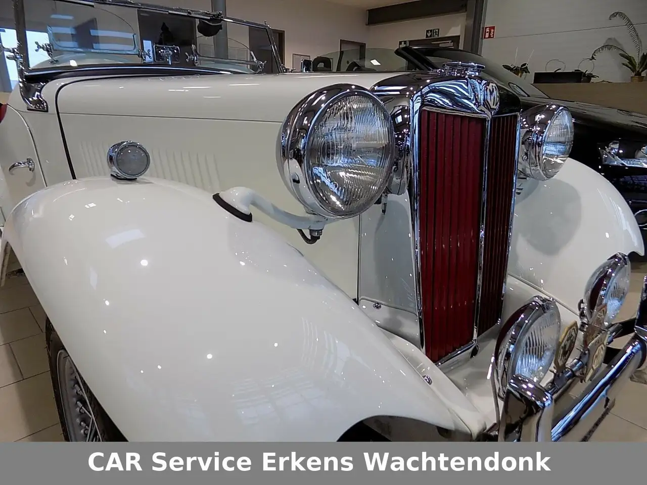 MG TD Midget Sport Roadster 1950 White, foto 3