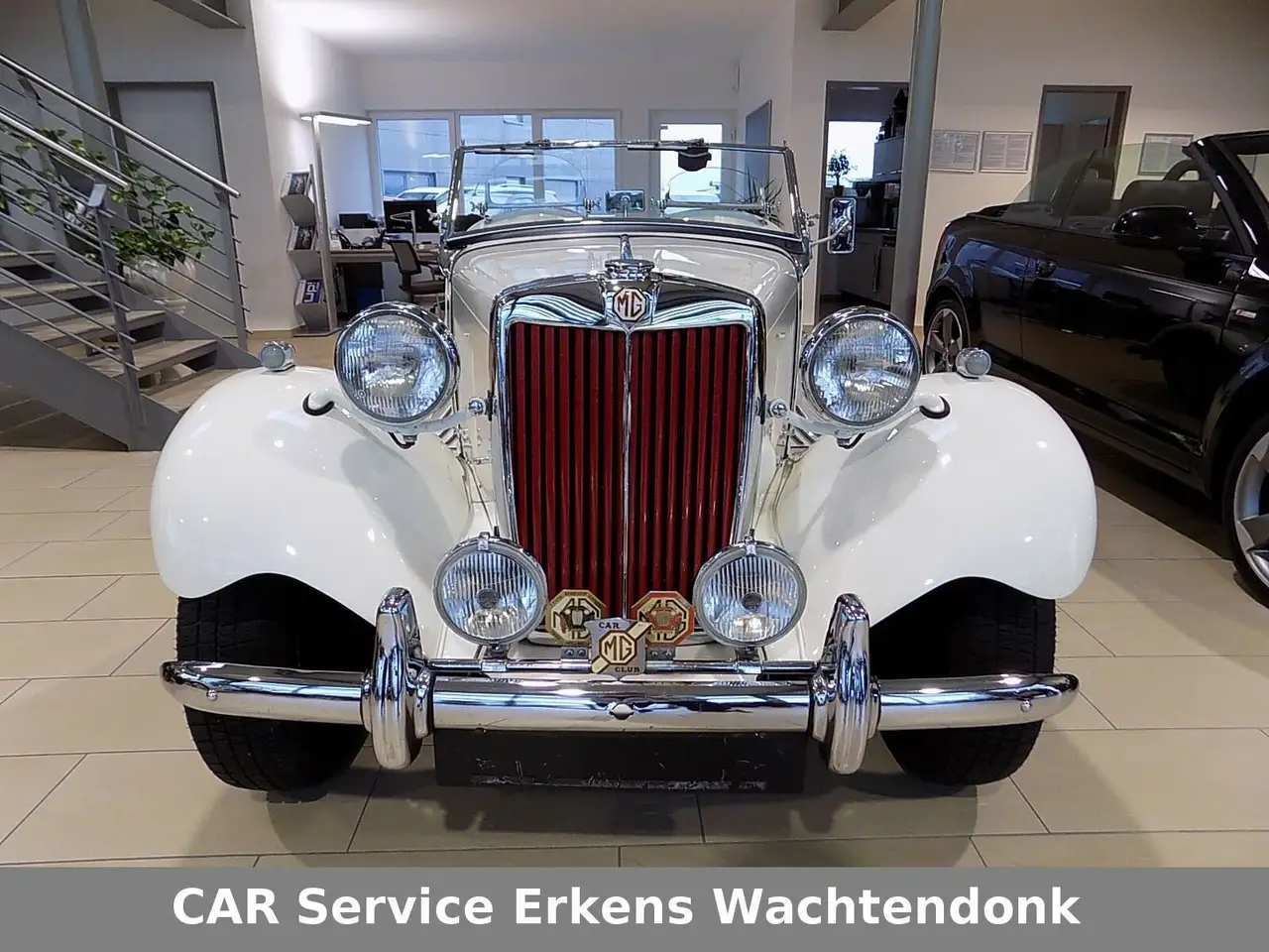 MG TD Midget Sport Roadster 1950 White, foto 2