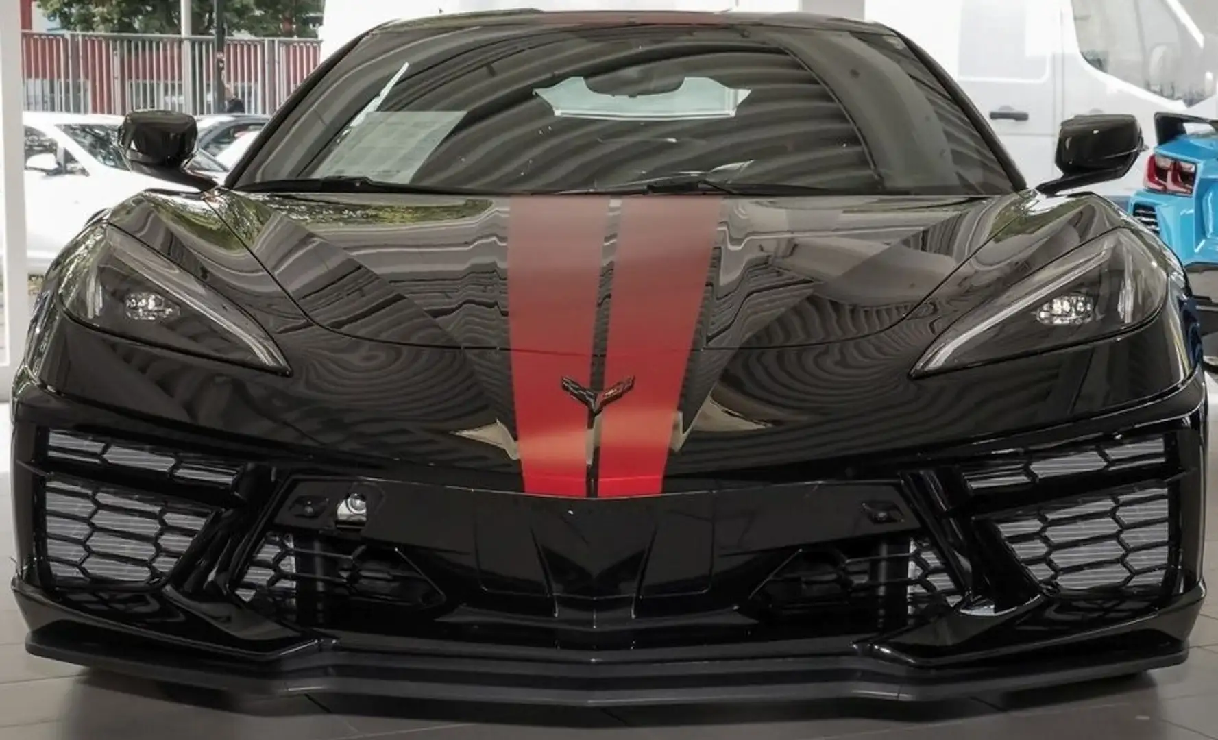 Chevrolet Corvette Stingray Coupé 6.2 V8 3LT Schwarz - 1