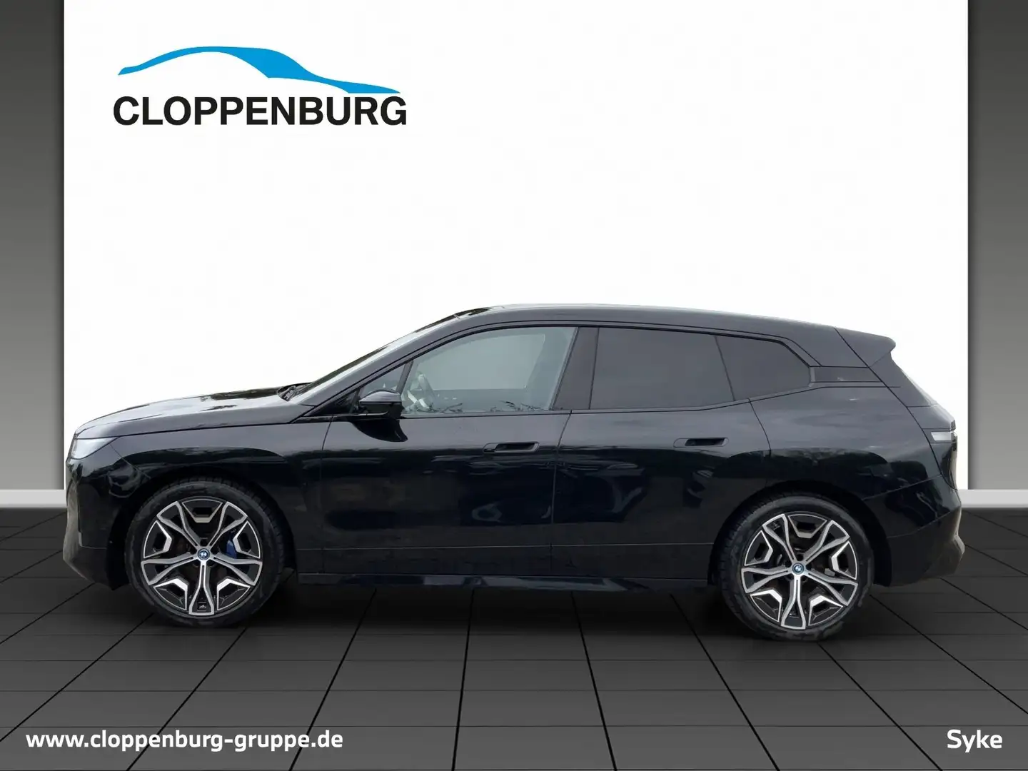 BMW iX xDrive50 Head-Up+AHK+StKlima+Navi+Luft+Pano Schwarz - 2