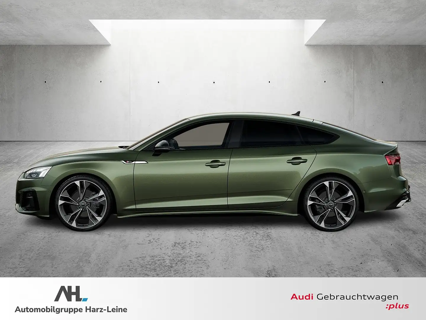 Audi A5 Sportback 35 TFSI S line S-tronic Matrix Navi ACC Grün - 2