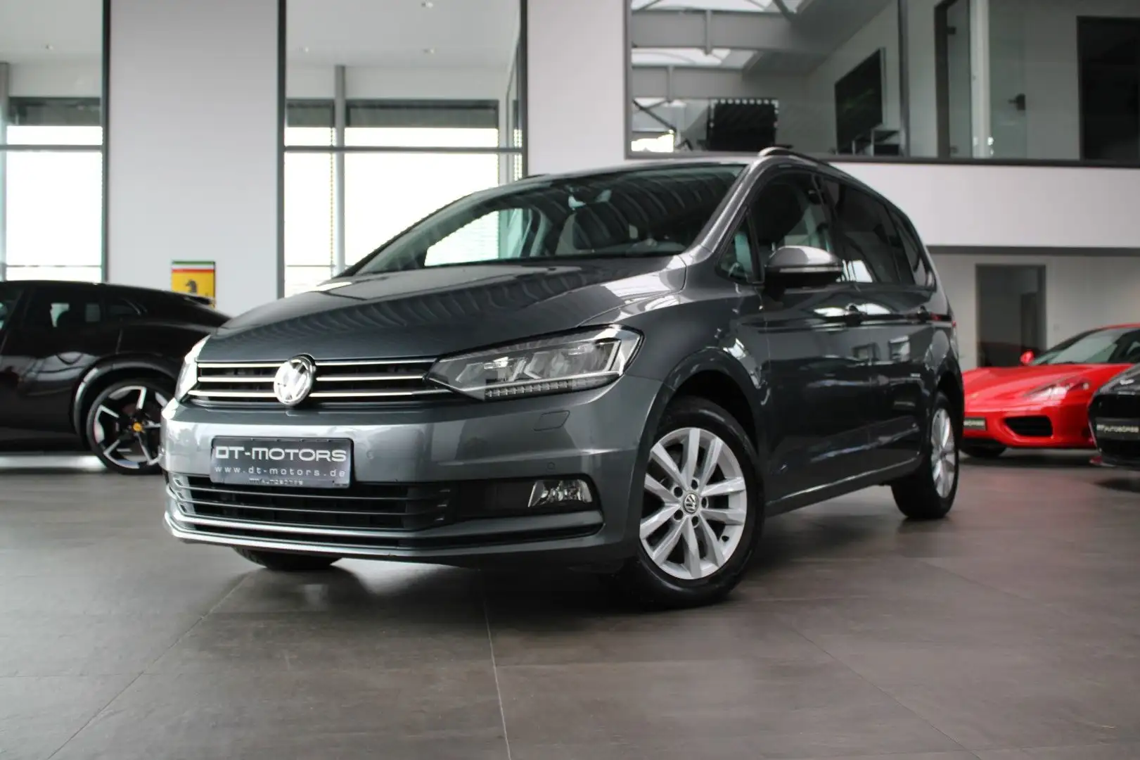 Volkswagen Touran TOURAN 1.6 TDI DSG AHK/ACC/ALCANTARA/NAVI/LED Gris - 1