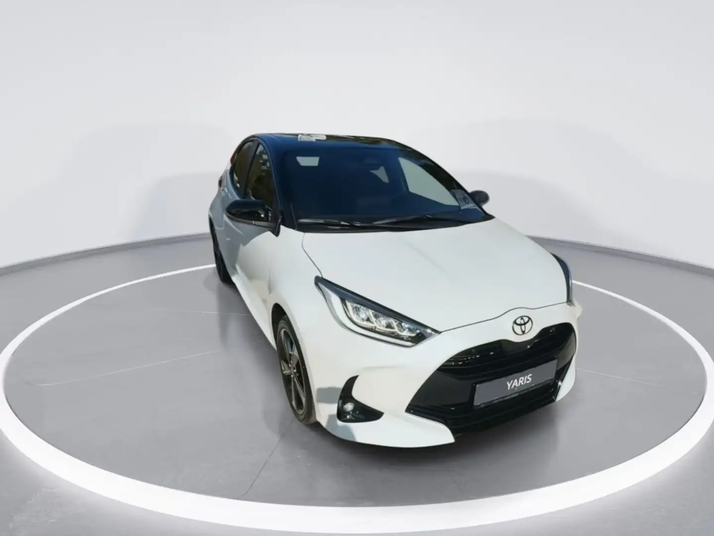 Toyota Yaris Hybrid 130 1.5 VVT-i Style Plus/Standklima/Smartvo Weiß - 2