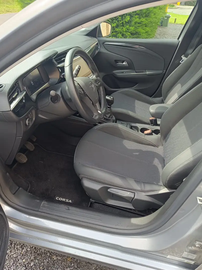 Opel Corsa Corsa 1.2 Turbo Elegance S/S (EU6AP) Argent - 1