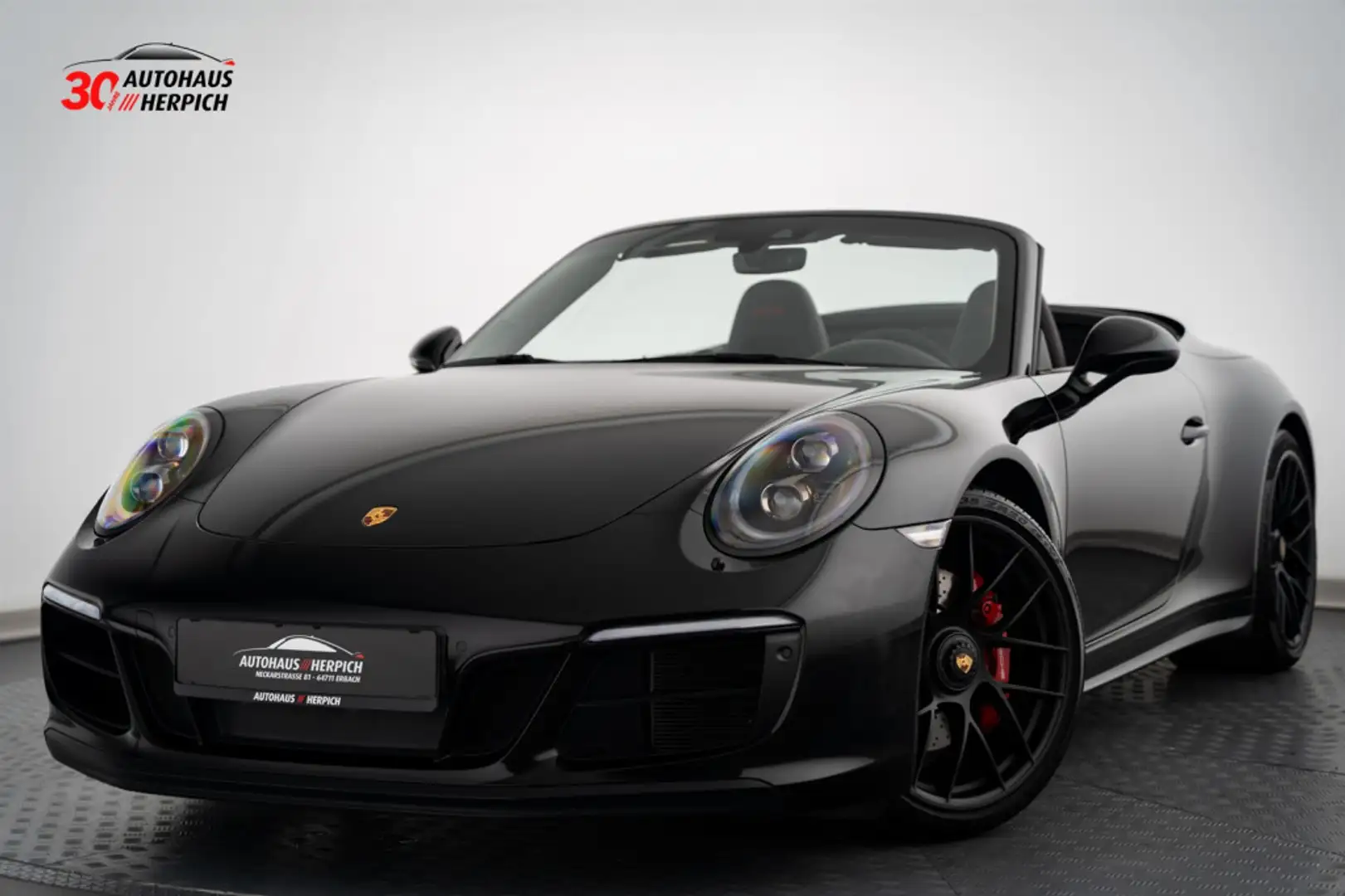 Porsche 991 Carrera 4 GTS Cabriolet LED HAL 18W BOSE Schwarz - 1