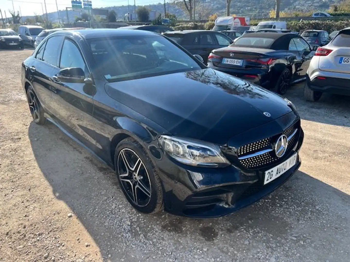 Mercedes-Benz C 300 Classe+e+9G-Tronic+4Matic+AMG+Line Noir - 1
