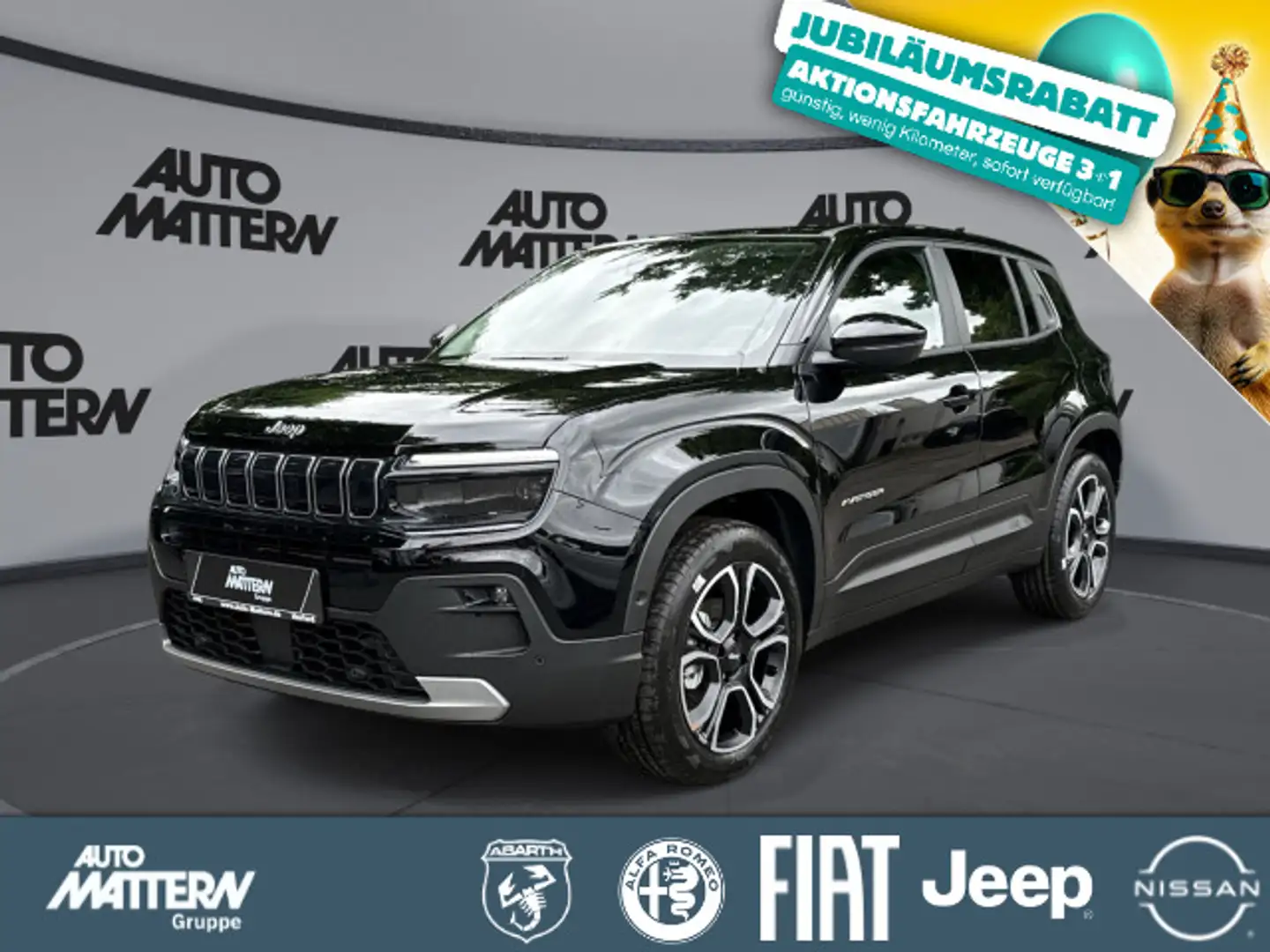 Jeep Avenger Summit MY25 1,2l T3 74kW MT Schwarz - 1