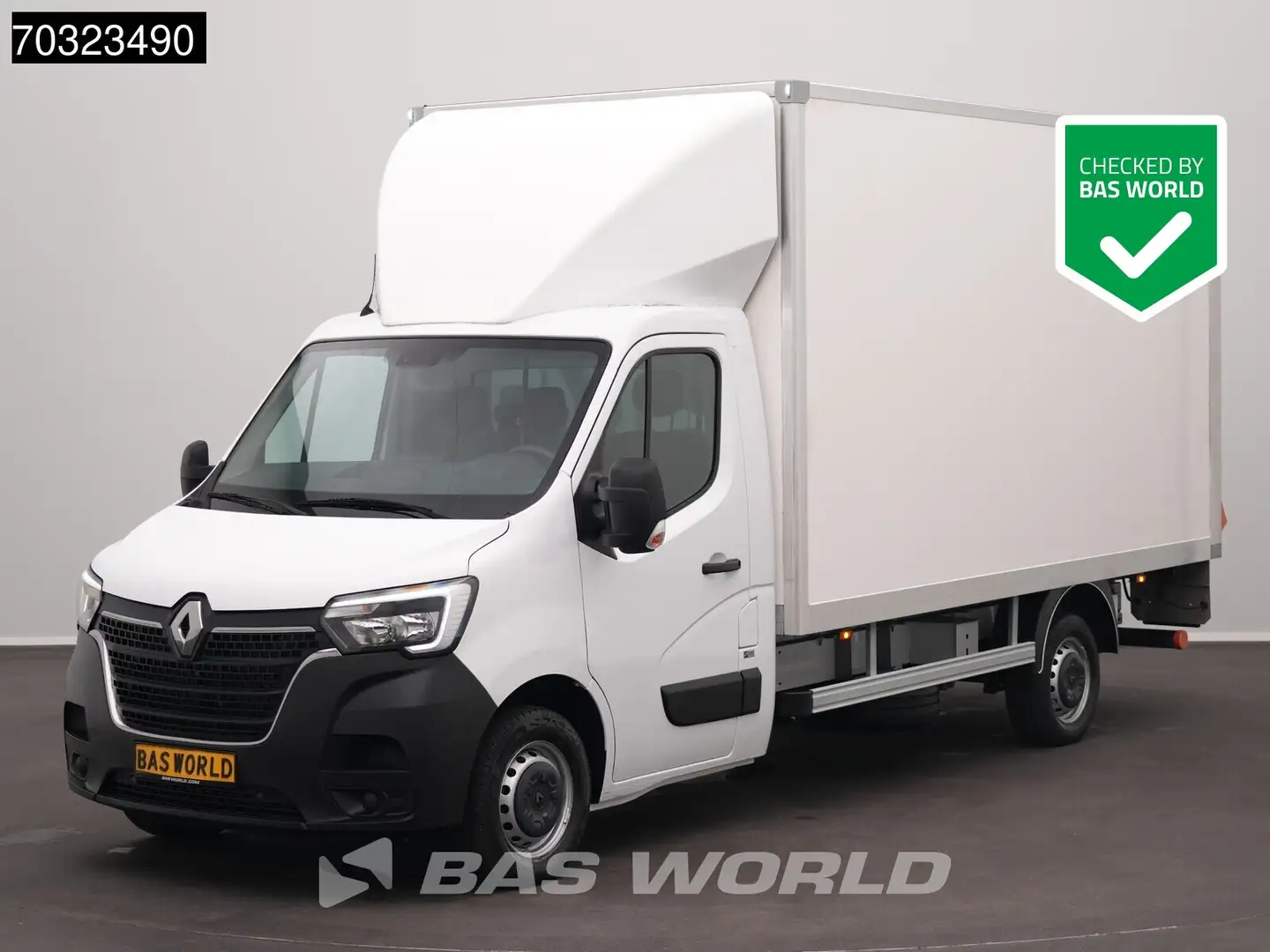 Renault Master 145PK Coming Soon! Ladebordwand Koffer Weiß - 1