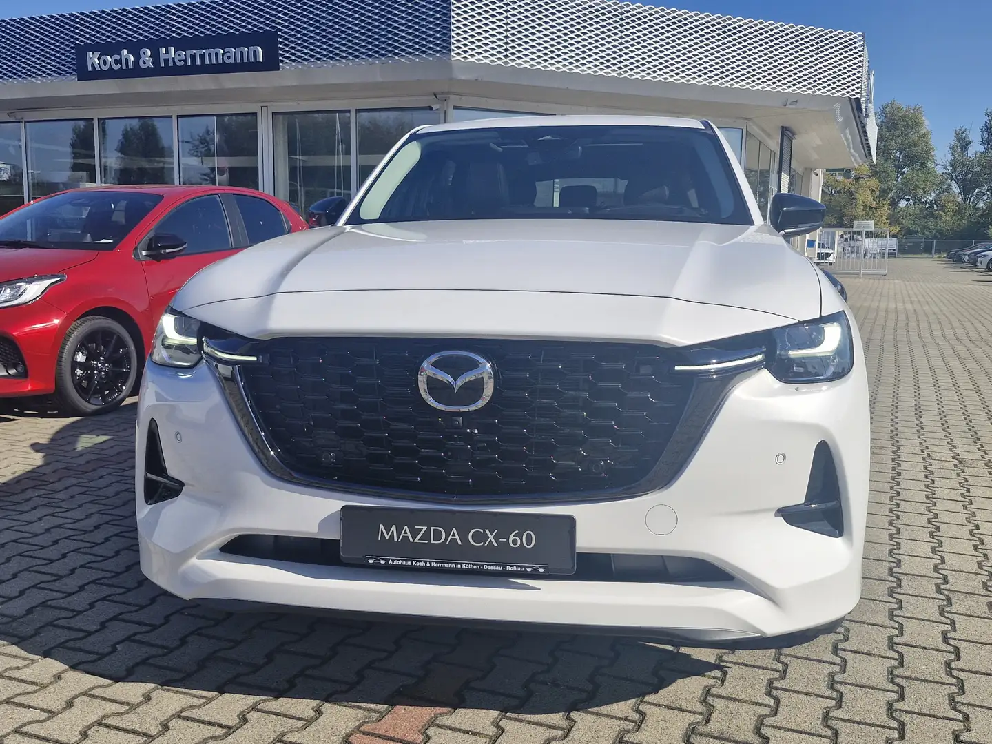 Mazda CX-60 2.5L e-Skyactiv PHEV HOMURA Vollausstattung mit AH Weiß - 2