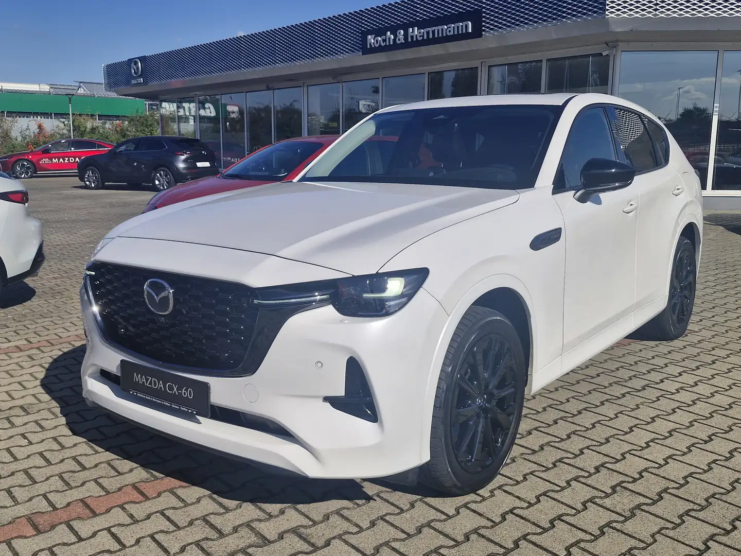 Mazda CX-60 2.5L e-Skyactiv PHEV HOMURA Vollausstattung mit AH Weiß - 1