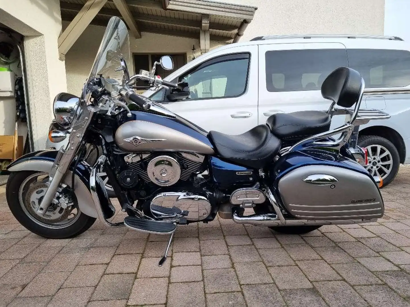 Kawasaki VN 1600 Classic Blauw - 1