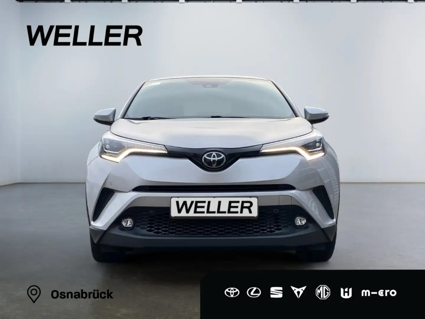 Toyota C-HR 1.2 Turbo Multidr Allrad Team D *LED*CAM*SHZ* Silber - 2