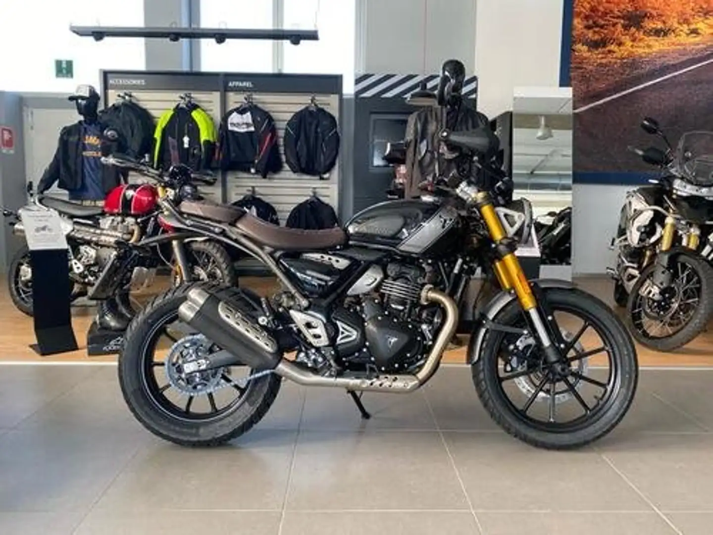 Triumph Scrambler 400 X 400 X Negru - 1