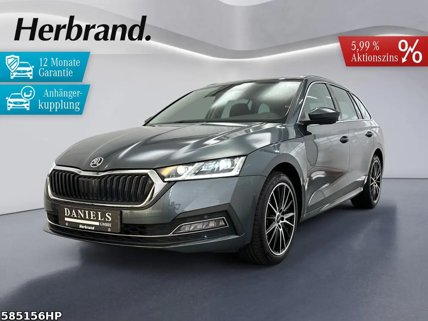 Skoda Octavia 1.5 TSI ACT Style Rückfahrkamera Carplay Grau - 1