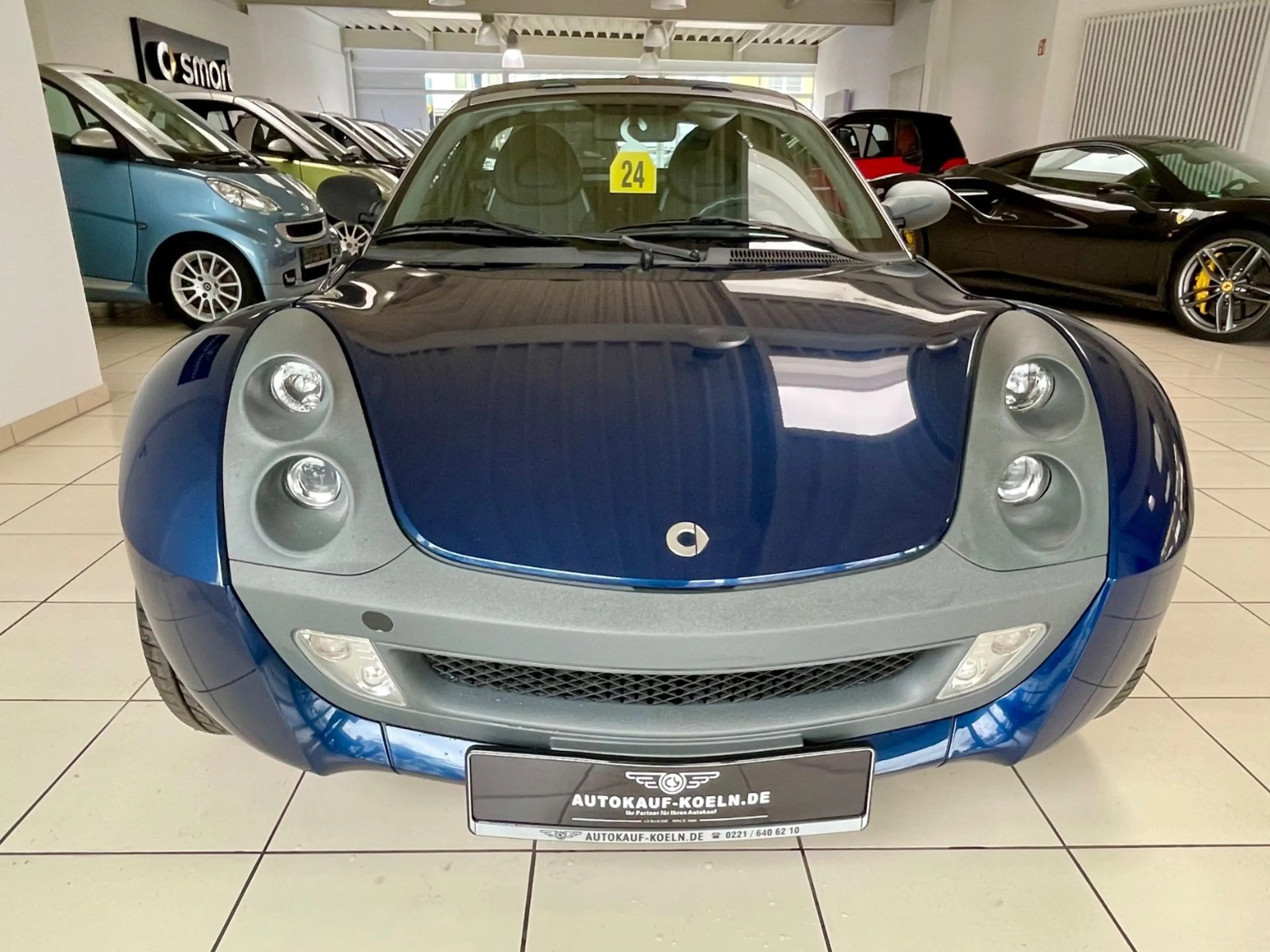 smart roadster roadster/coupe/Nur 60.000km/Leder/Klima — photo 6