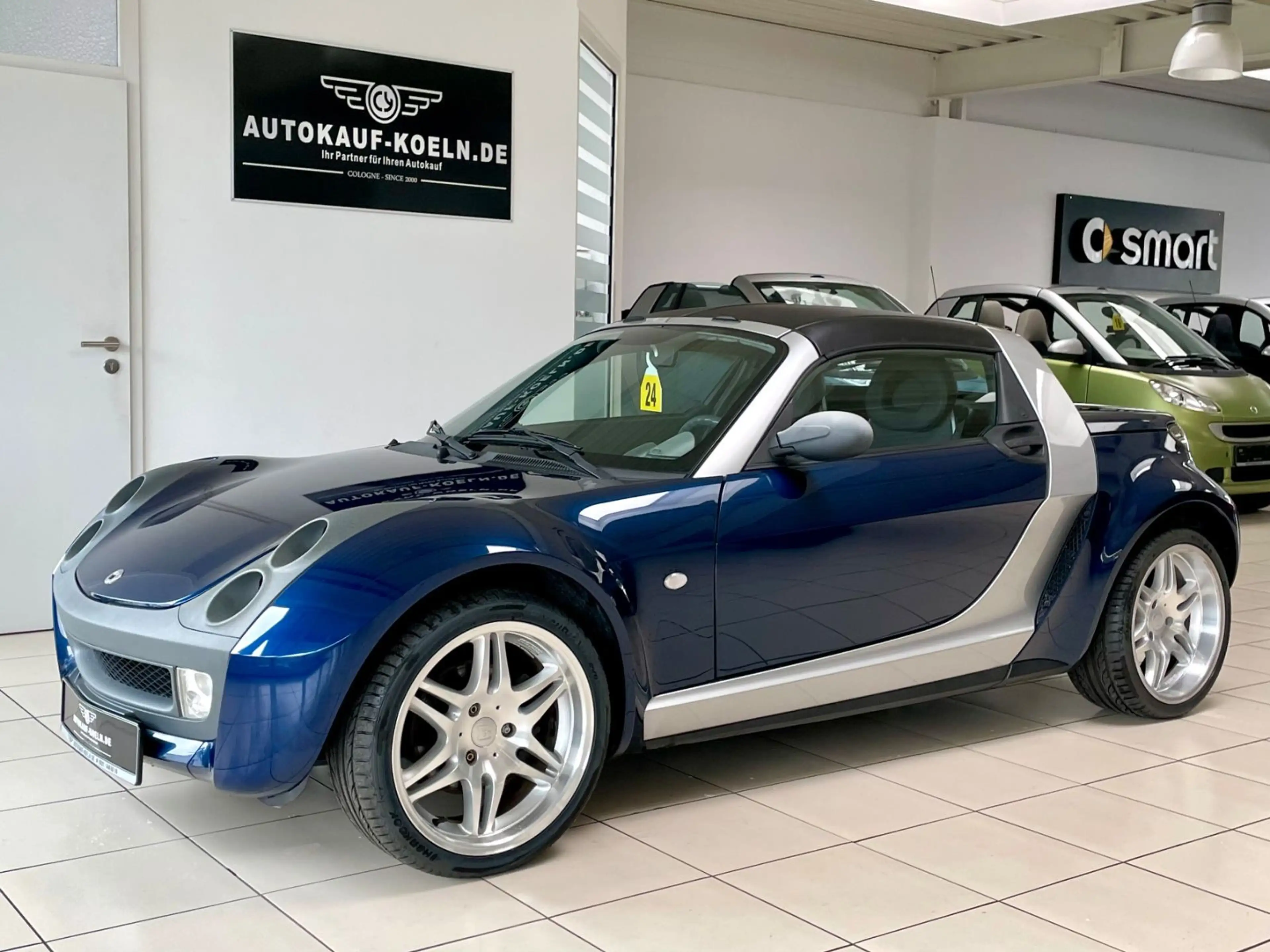 smart roadster roadster/coupe/Nur 60.000km/Leder/Klima — photo 4