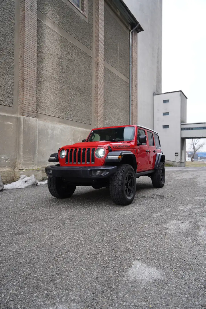 Jeep Wrangler Wrangler Unlimited Rubicon 2,2 CRDi Aut. Unlimited Rot - 1