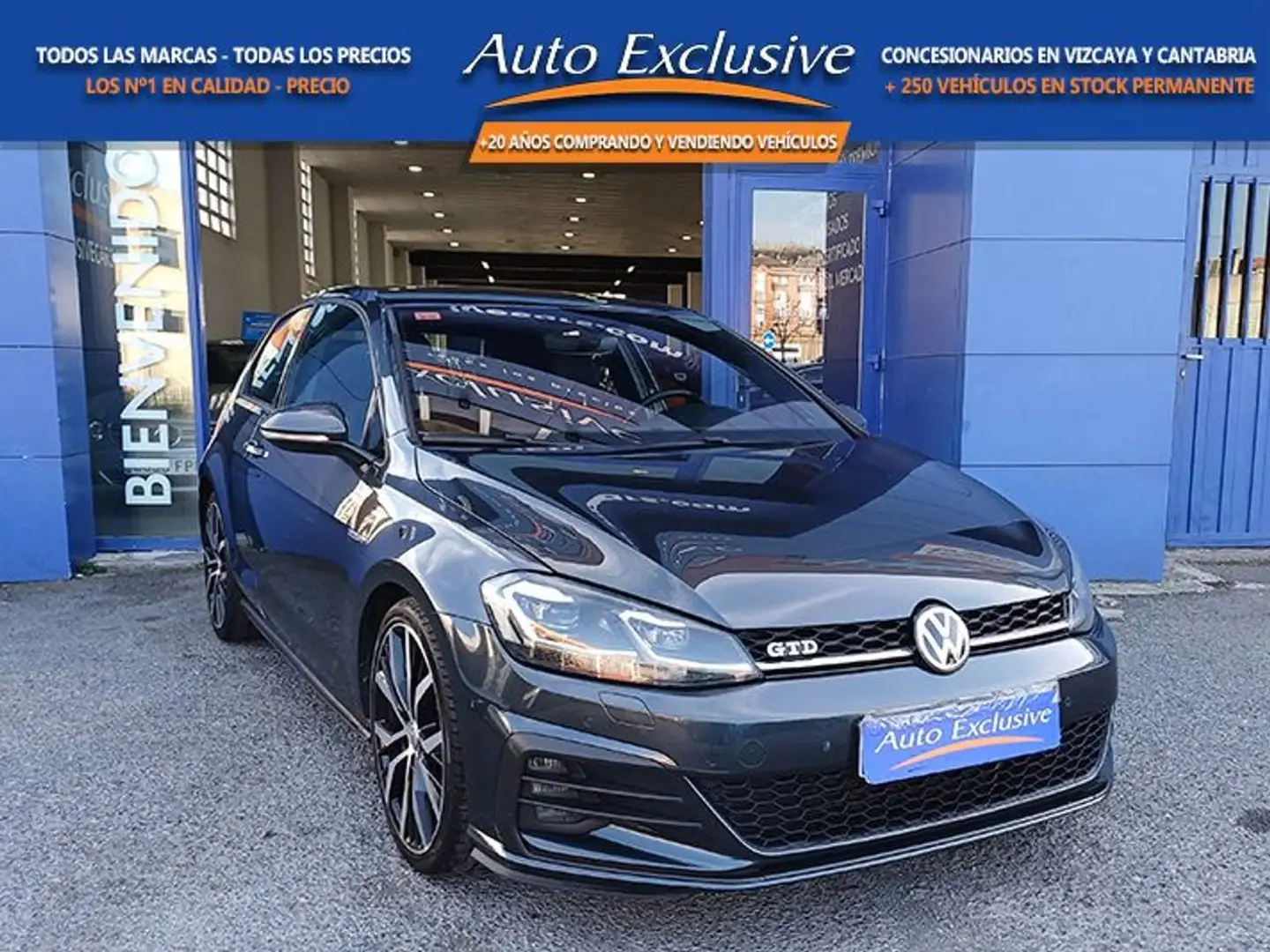 Volkswagen Golf 2.0TDI GTD DSG7 135kW Gris - 1