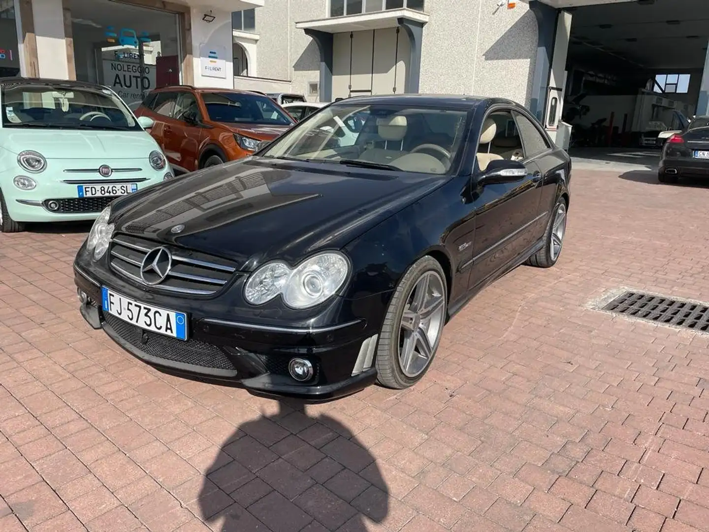 Mercedes-Benz CLK 63 AMG Coupe auto Fekete - 1