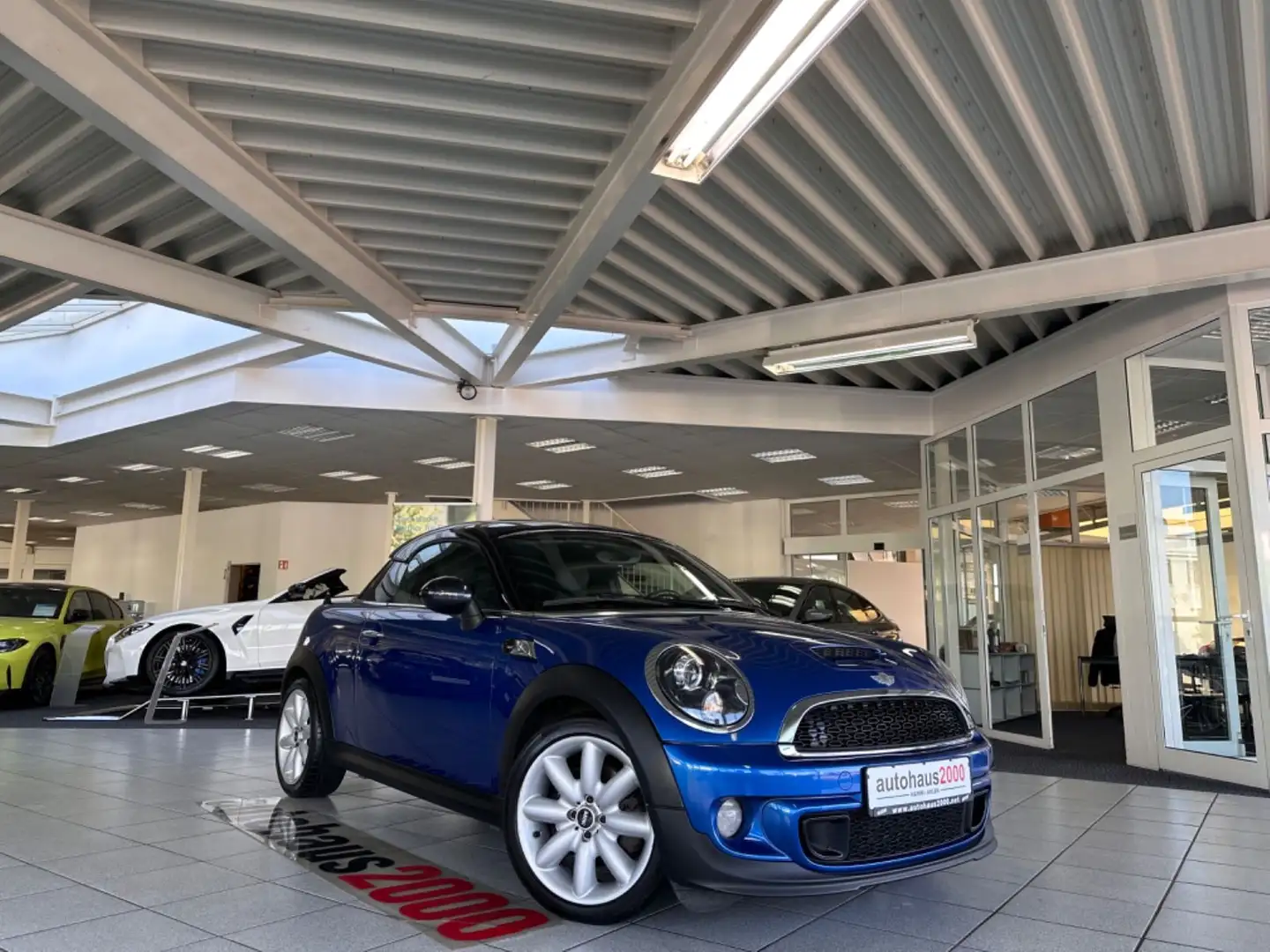 MINI Cooper S Coupe XENON/NAVI/PDC/H&K/BT Blu/Azzurro - 1