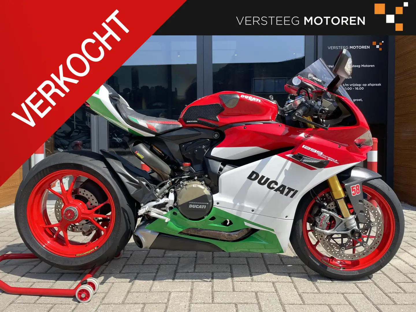 Ducati 1299 Panigale S ABS # vele extra’s Roşu - 1