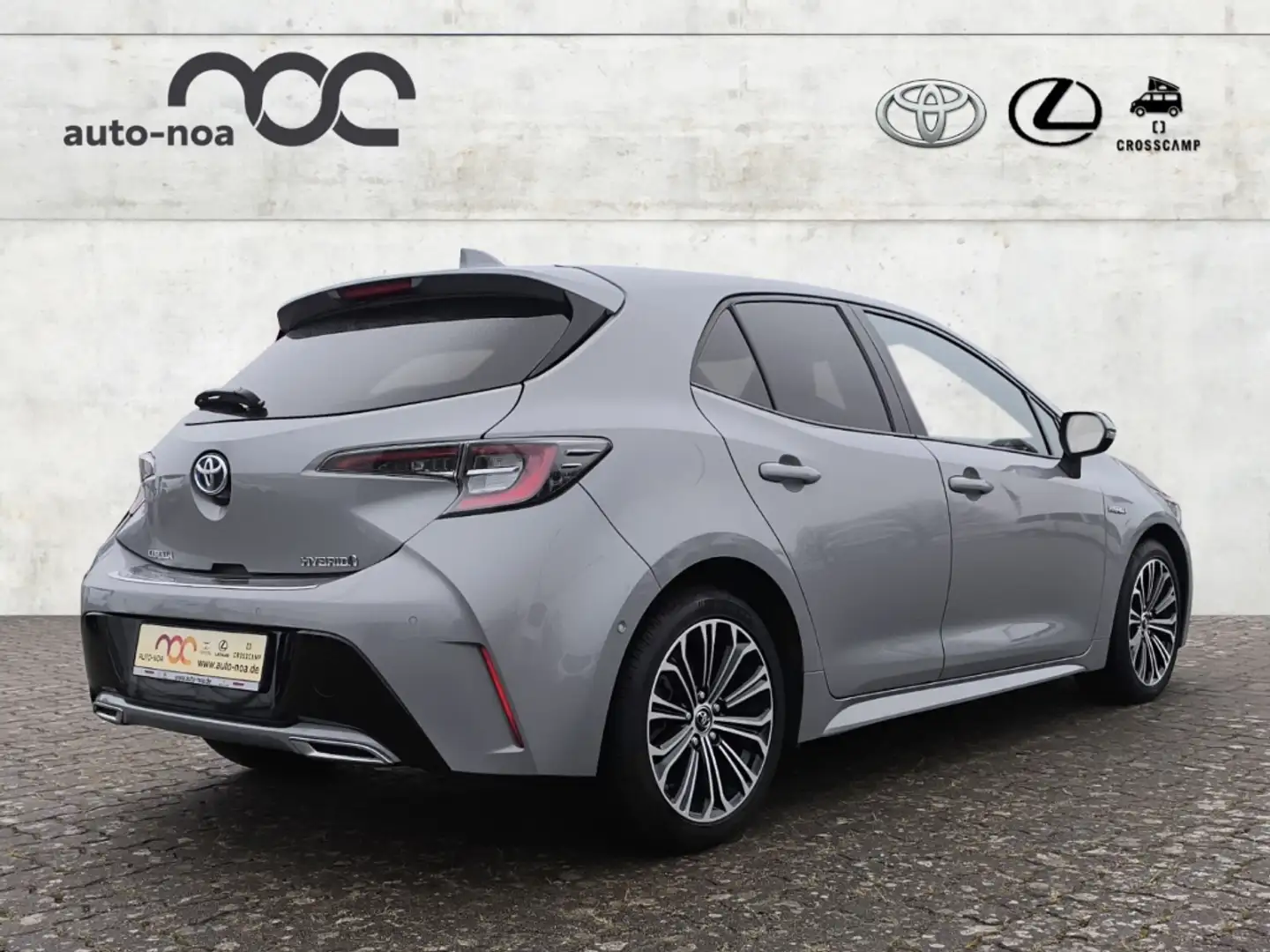 Toyota Corolla Hybrid Club 2.0 EU6d-T LED ACC Mehrzonenklima DAB Grau - 2