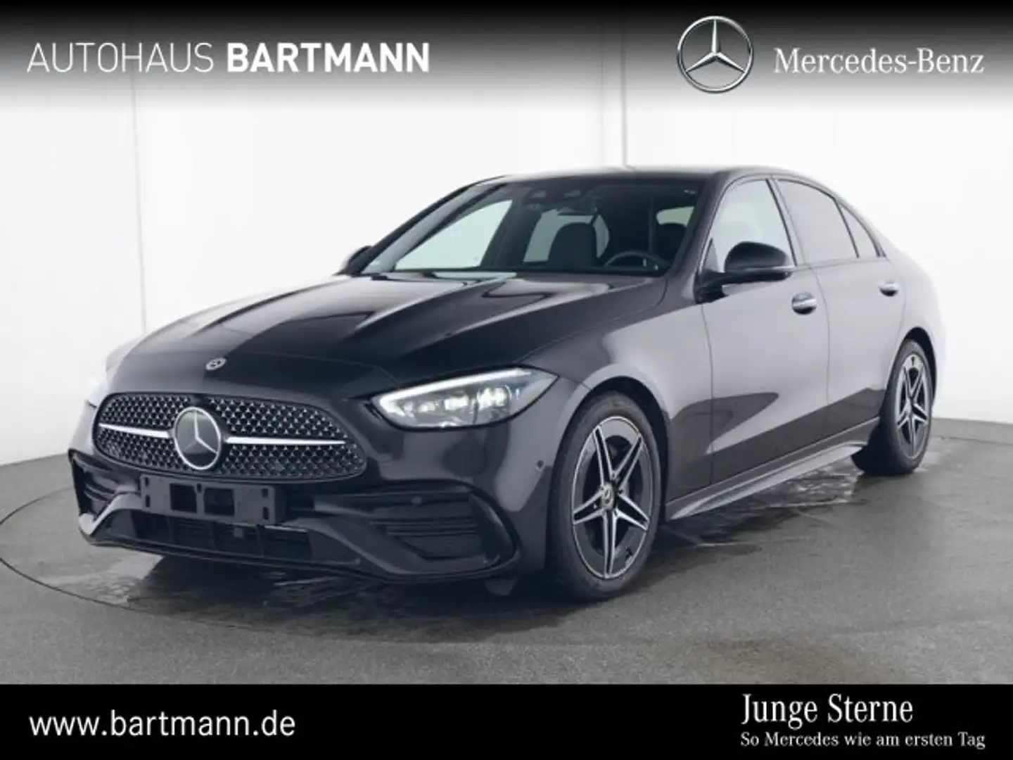 Mercedes-Benz C 200 C 200 4M AMG+DIGITALL+ DISTRONIC+MEMORY+HEADuP+ Schwarz - 1