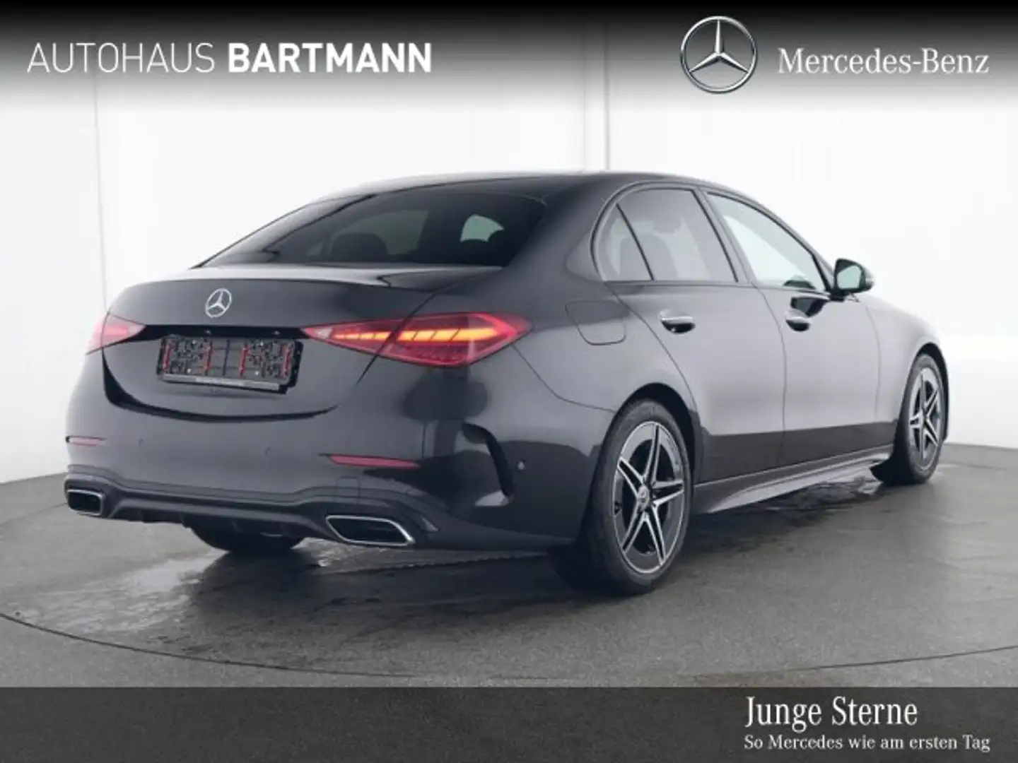 Mercedes-Benz C 200 C 200 4M AMG+DIGITALL+ DISTRONIC+MEMORY+HEADuP+ Schwarz - 2
