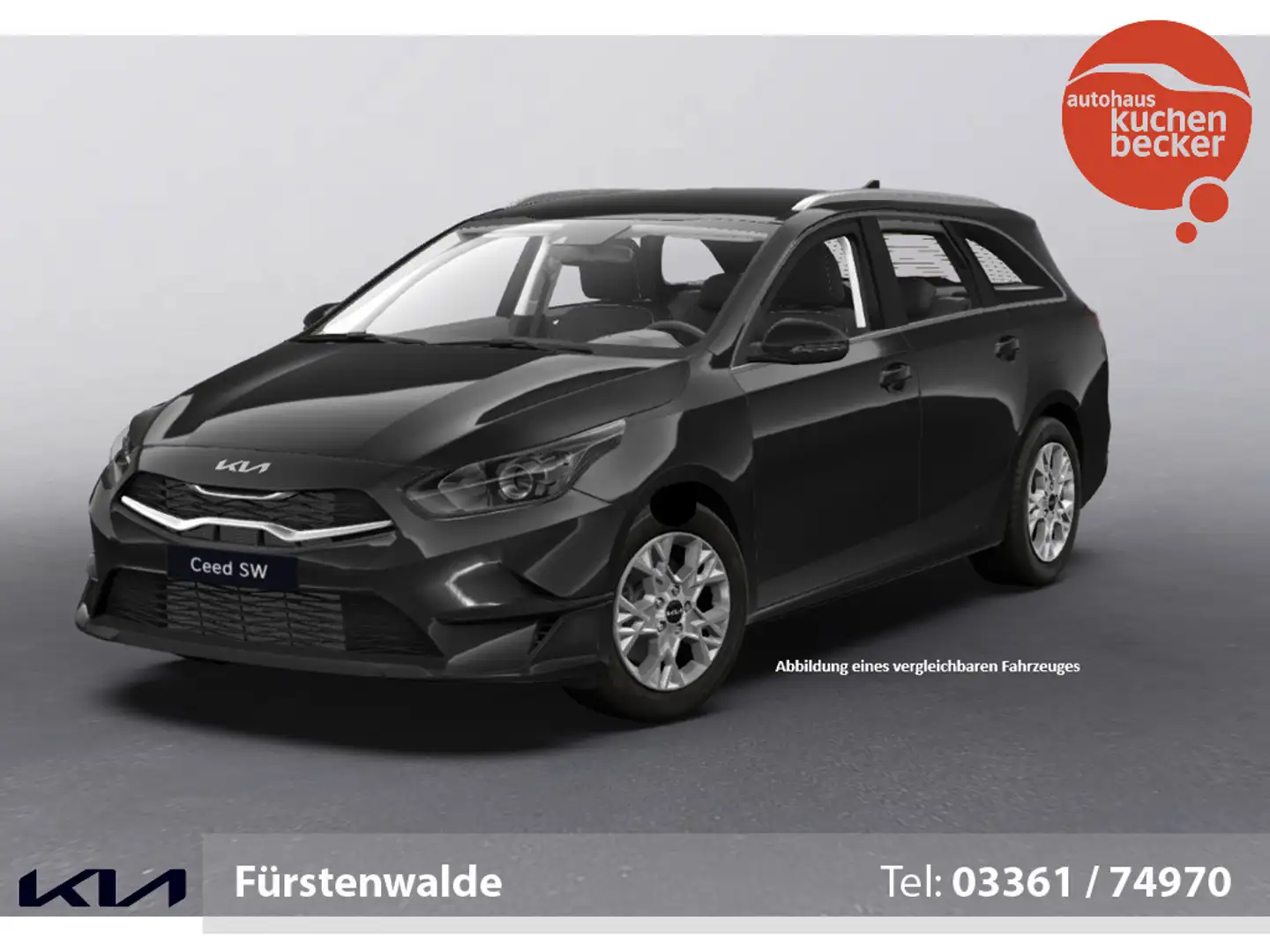 Kia Ceed SW / cee'd SW Zwart - 1