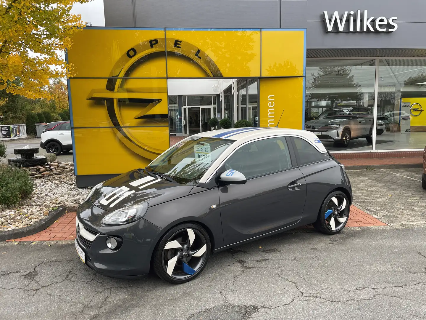 Opel Adam Slam *#1 Edition; 115 Turbo PS* Gris - 1
