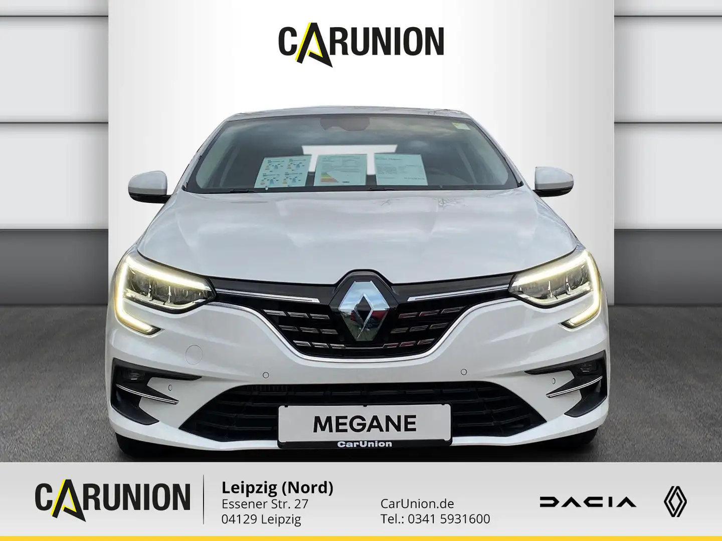 Renault Megane 5-Türer TECHNO TCe 140 Wit - 2