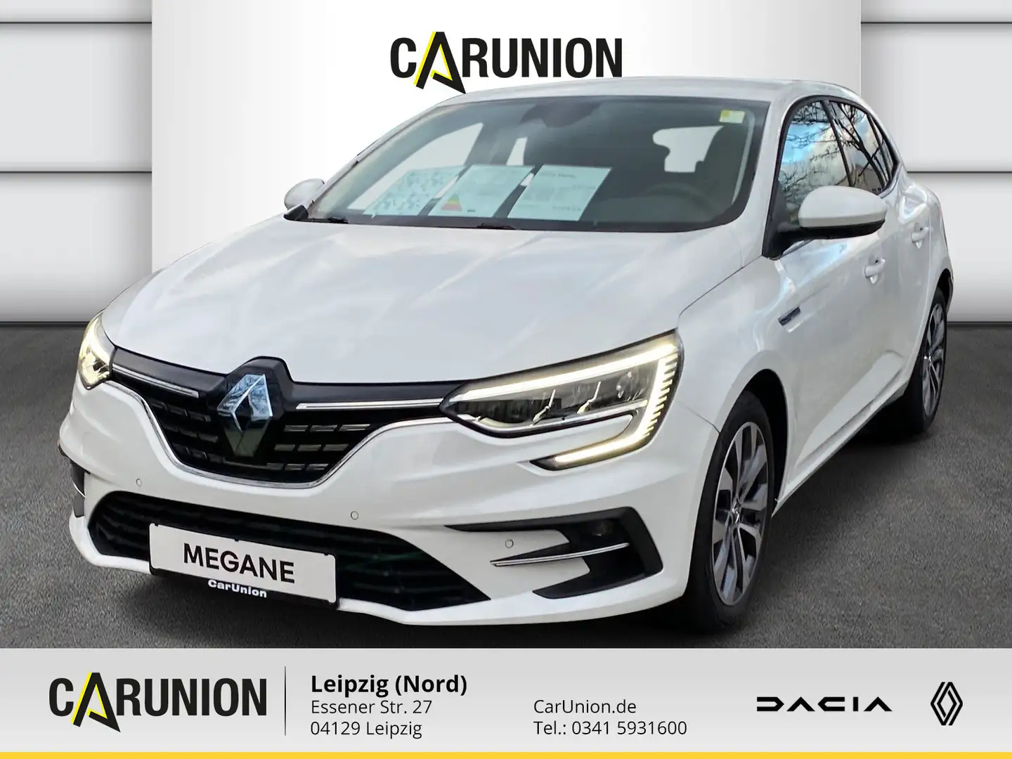 Renault Megane 5-Türer TECHNO TCe 140 Wit - 1